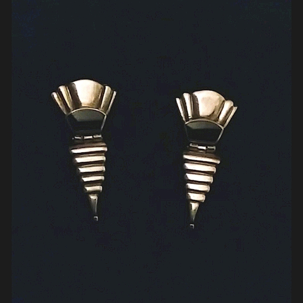 925 Sterling Silver/Onyx Earrings